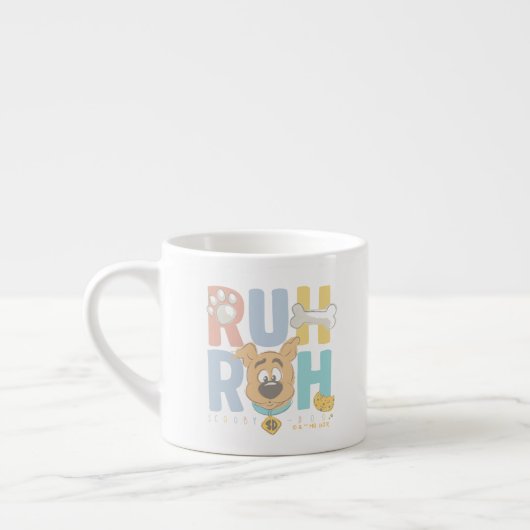 Puppy Scooby-Doo "Ruh Roh" Espressotasse (Links)