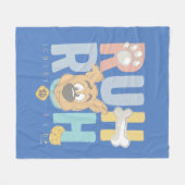 Puppy Scooby-Doo "Ruh Roh" Fleecedecke (Vorderseite (Horizontal))