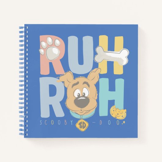 Puppy Scooby-Doo "Ruh Roh" Notizblock (Vorderseite)