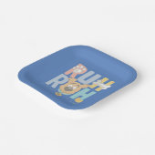 Puppy Scooby-Doo "Ruh Roh" Pappteller (Gewinkelt)