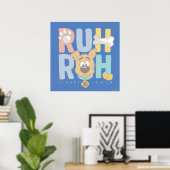 Puppy Scooby-Doo "Ruh Roh" Poster (Heimbüro)