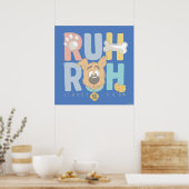 Puppy Scooby-Doo "Ruh Roh" Poster (Küche)