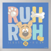 Puppy Scooby-Doo "Ruh Roh" Poster (Vorne)