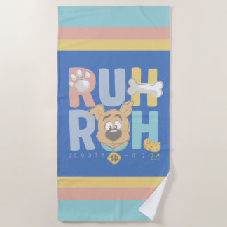 Puppy Scooby-Doo "Ruh Roh" Strandtuch
