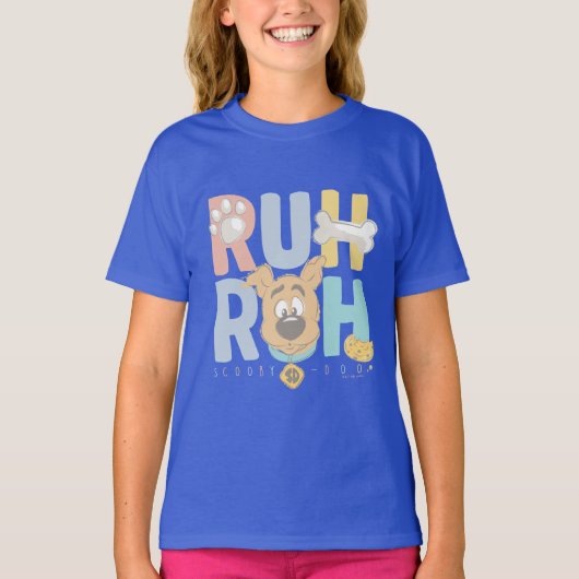 Puppy Scooby-Doo "Ruh Roh" T-Shirt (Vorderseite)