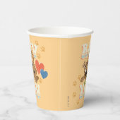 Puppy Scooby-Doo "Ruv You" Pappbecher (Rechts)