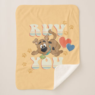 Puppy Scooby-Doo "Ruv You" Sherpadecke