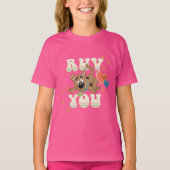 Puppy Scooby-Doo "Ruv You" T-Shirt (Vorderseite)