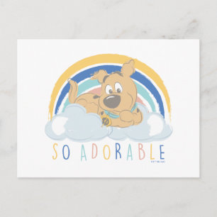 Puppy Scooby-Doo "So Adorable" Postkarte