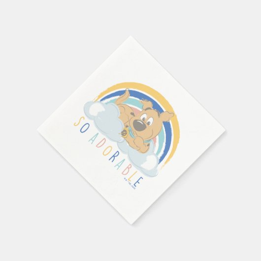 Puppy Scooby-Doo "So Adorable" Serviette (Ecke)