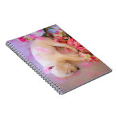 Puppy Sleepy Veil 01 Notizblock (Rechte Seite)