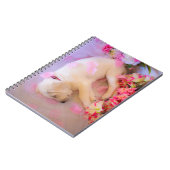 Puppy Sleepy Veil 01 Notizblock (Linke Seite)