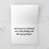 PUPPY SPANIEL KANN NICHT WARTEN, ZU SAGEN *GLÜCKLI KARTE (Innenseite)