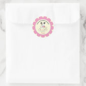 Puppy Tee Party | Retro Gefallen Stickers (Tasche)