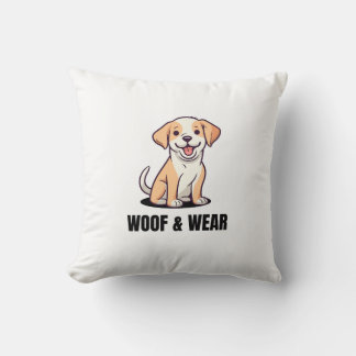 puppy throw pillow kissen