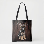 Puppy Tote Bag Tasche (Vorderseite)