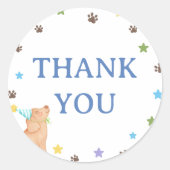 Puppy Treat Bag Sticker Label (Vorderseite)