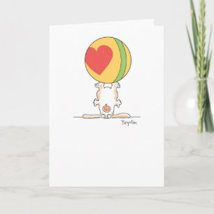 PUPPY TRICK FEIERTAGSKARTE