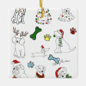 PUPPY XMAS ORNAMENT (Vorderseite)