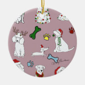 PUPPY XMAS ORNAMENT (Vorne)