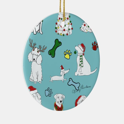 PUPPY XMAS ORNAMENT (Rechts)
