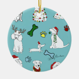 PUPPY XMAS ORNAMENT