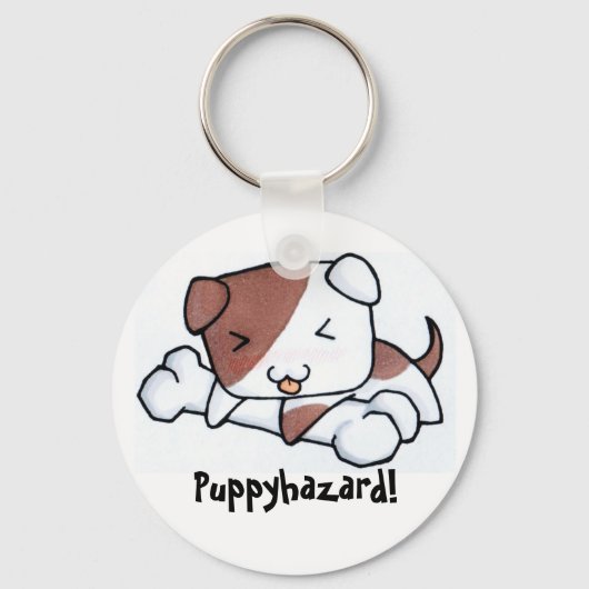 Puppyhazard Schlüsselanhänger (Vorderseite)