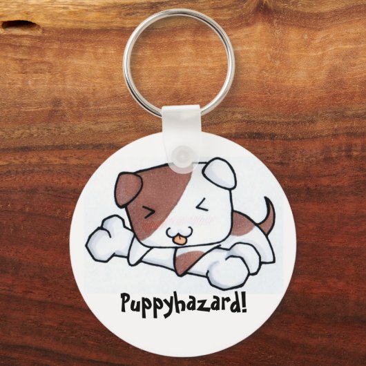 Puppyhazard Schlüsselanhänger (Vorderseite)