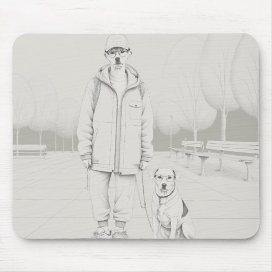 PuppyMan Mousepad (Vorne)