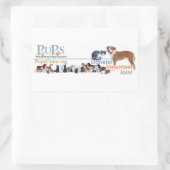 PUPS Logo Aufkleber (Tasche)