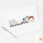 PUPS Logo Aufkleber (Umschlag)