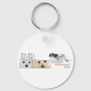 PUPs Logo-Waren mit Shih Tzu Schlüsselanhänger