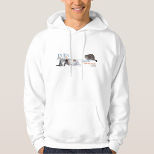 PUPs-Logo-Werbematerial mit Katzen Hoodie