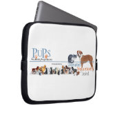 PUPs Notebook-Tasche Laptopschutzhülle (Vorne Rechts)