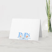 PUPsDanke-Karte Dankeskarte (Rückseite)