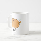 Puptato Funny Puppy Potato Puff Kaffeetasse (Vorderseite Links)