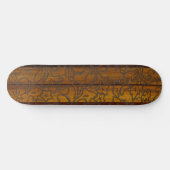 Pupukea Pareau Vintag Surf Skateboard (Horizontal)