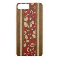Pupukea Vintage Hawaiian Faux-Holz-Surfbrett
