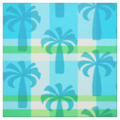 Pupule Hawaiian Vintag Palm Tree Kariert Stoff (Muster)