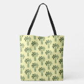 Pupule Vintag Palm Tree Hawaiian Beach Bag Tasche (Rückseite)