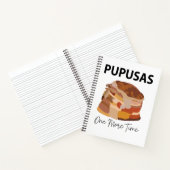 Pupusas El Salvadorian Brot Pupusas Restaurant Notizblock (Innenseite)