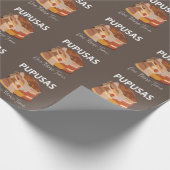 Pupusas El Salvadorian Salvador Bread Pupusas Geschenkpapier (Ecke)