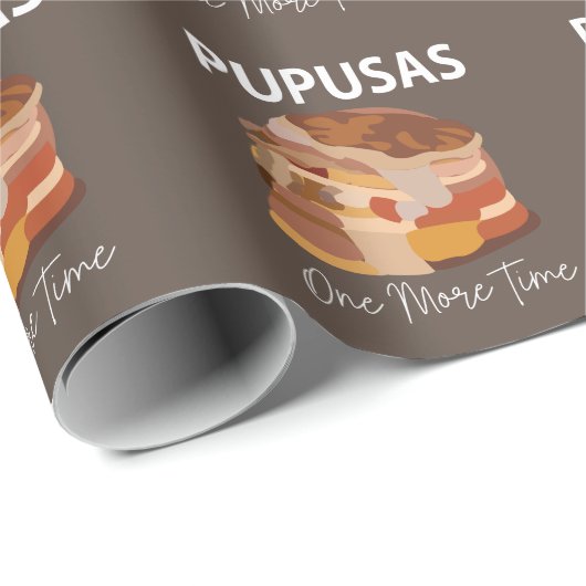 Pupusas El Salvadorian Salvador Bread Pupusas Geschenkpapier (Rolleneckpunkt)