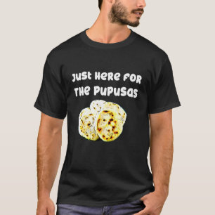 Pupusas Salvadoran Food Comida El Salvador Guanaco T-Shirt