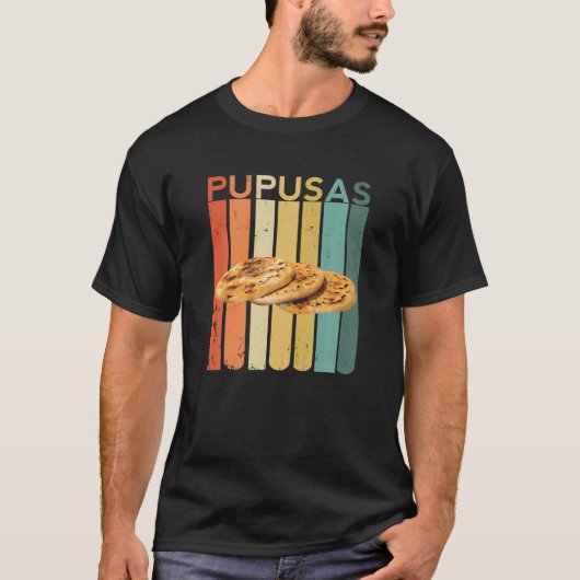 Pupusas Salvadorianisches Essen El Salvador Vos Pu T-Shirt (Vorderseite)