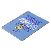 Pupusas Time Cartoon Dabbing El Salvador Feinschme Notizblock (Linke Seite)