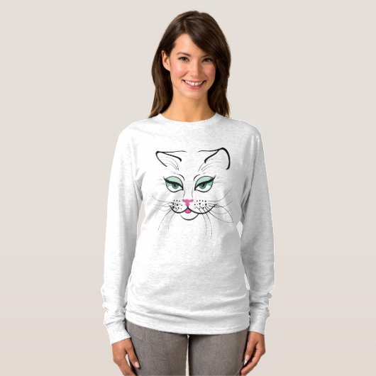Pur Cat T Women's T Shirt (Vorne ganz)