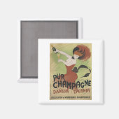 Pur Champagne, Damery-Epernay Magnet (Vorderseite/Rückseite)