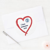 PURA-Logo-Aufkleber (6 pro Seite) Runder Aufkleber (Umschlag)