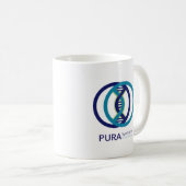 PURA-Logo-Tasse Kaffeetasse (VorderseiteRechts)